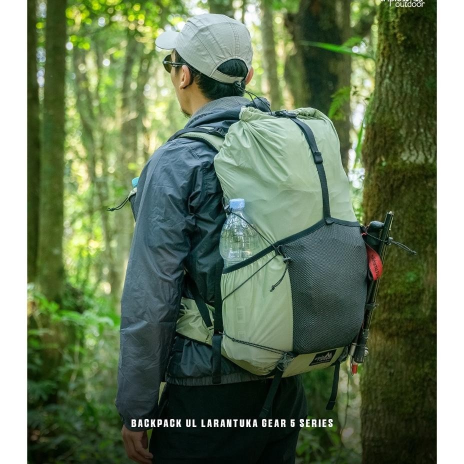 Larantuka Gear 5 - Backpack Frame Anti Gravity , Backpack Ultralight, Backpack Gunung 30L Backpack U