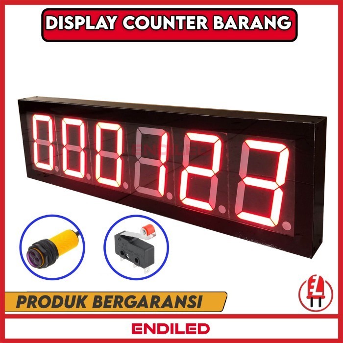 Led Display Counter Up Digital Seven Segment