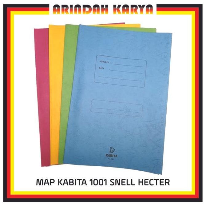 

Map Karton Folder Kabita 1001 Folio Snelhecter (Isi 50 Pcs) Murah Premium