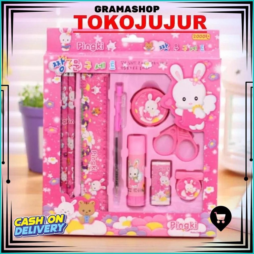 

Tokojujur Set Alat Tulis Anak Stationery 9 In 1 6 In 1 Pena Pensil Penghapus Rautan Pulpen Peralatan Sekolah Anak 10In1 9In1 8In1Paket Oleh Oleh 10 In 1 8 In 1 6In1 Cod