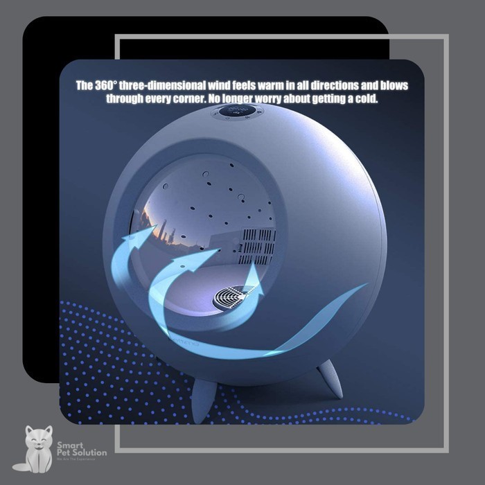 [An] Pettime Pet Cat Drying Box Bermutu