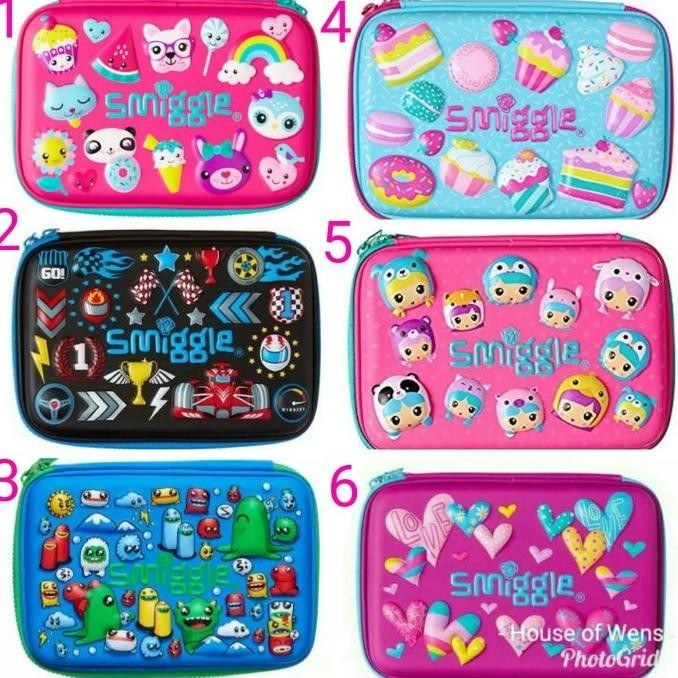 

Smiggle Hardtop Pencil Case Kooky - Tempat Pensil Smiggle