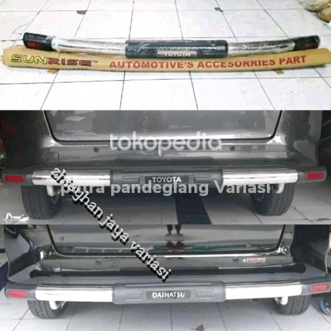 Tanduk Bemper Belakang Mobil Toyota Calya