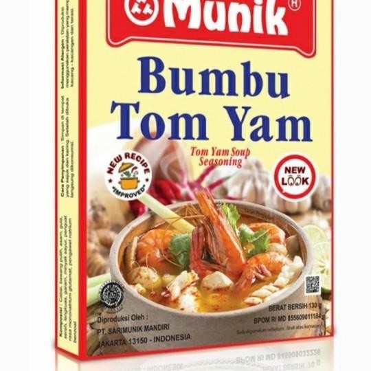 

Bumbu Masak Instant Bumbu Munik Tom Yam 130 Gr Pasti Enak