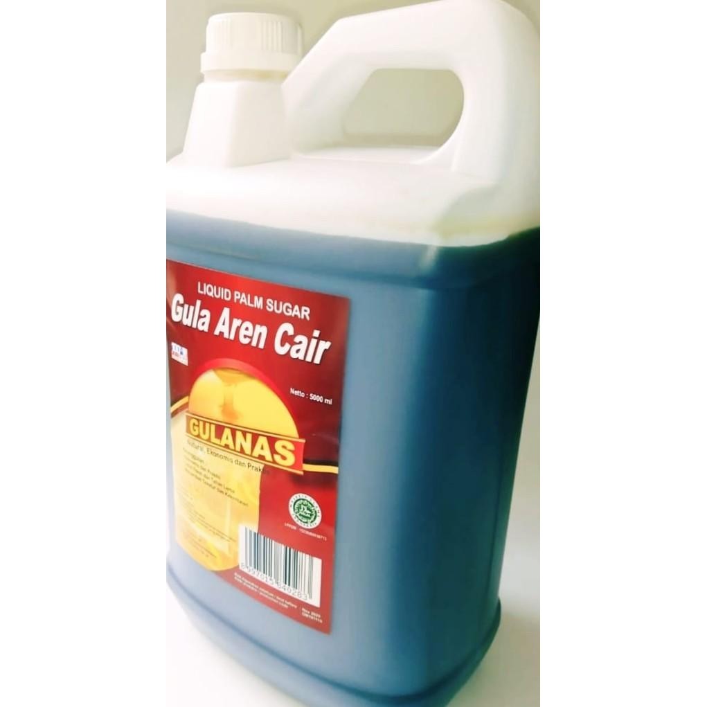 

Gulanas Gula Aren Cair 5 Liter Bahan Numan Resto Dan Cafe