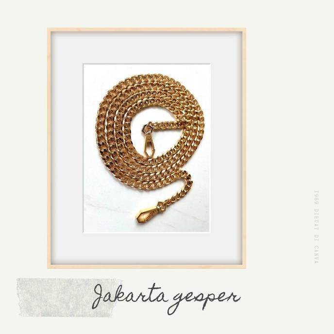 Rantai tas wanita gold