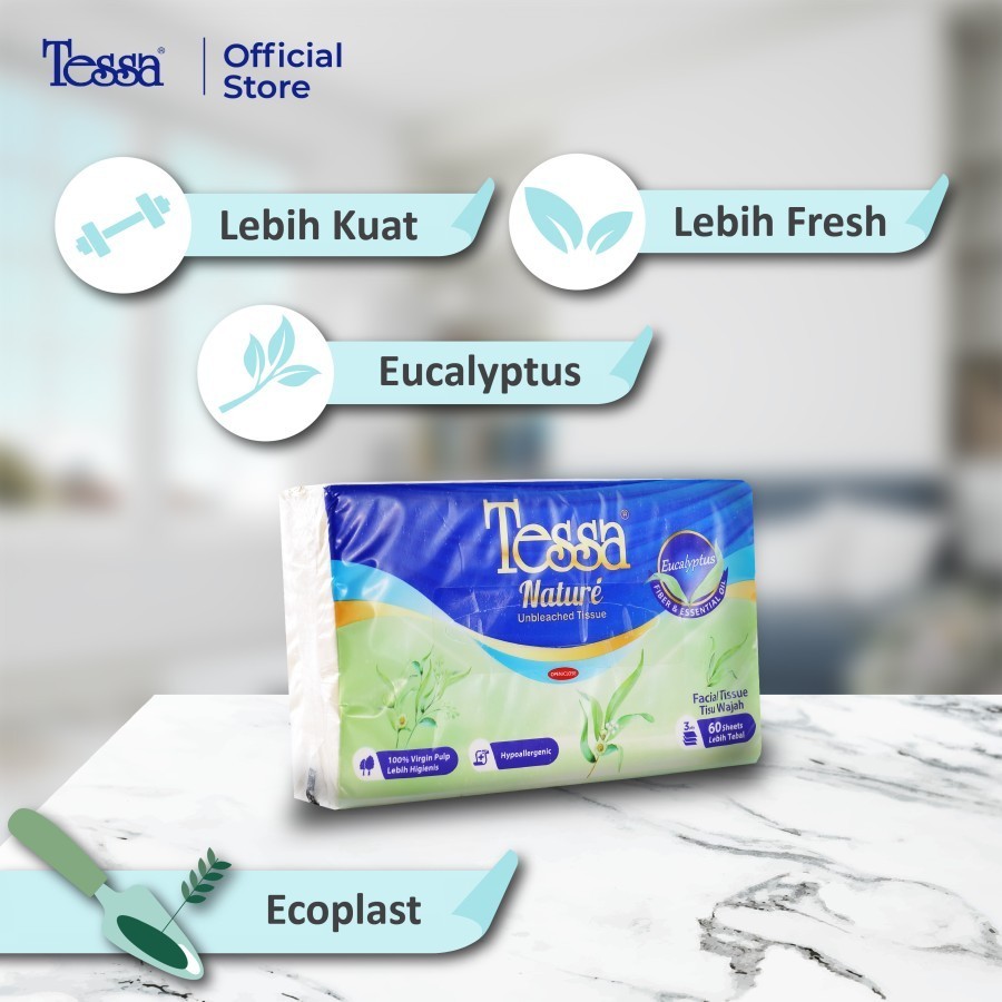 Tessa Nature Facial Travel Eucalyptus 60S
