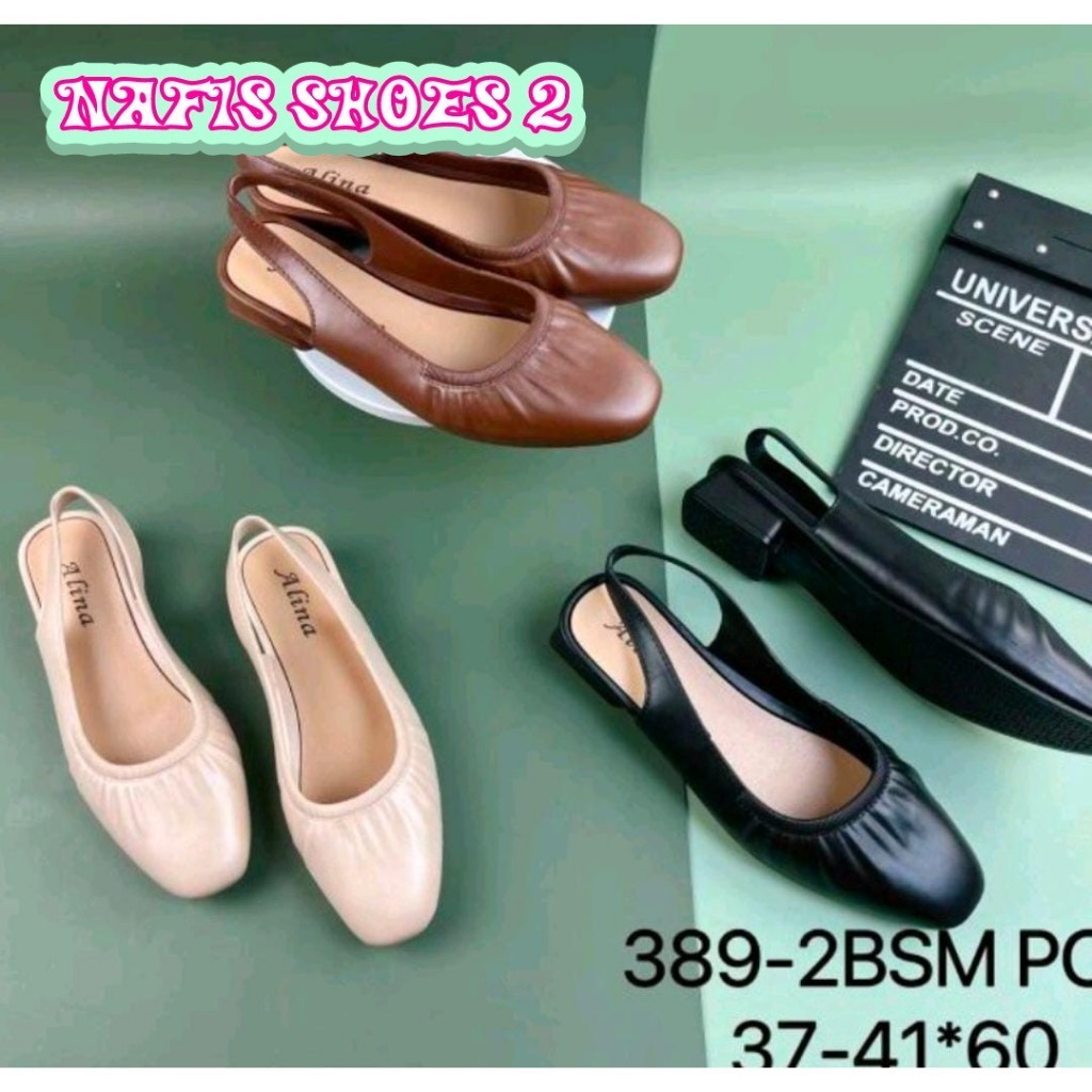 Sandal Karet Wanita // Sepatu Sandal Wanita Model Terbaru /Wedges Karet Jelly New Hys 389