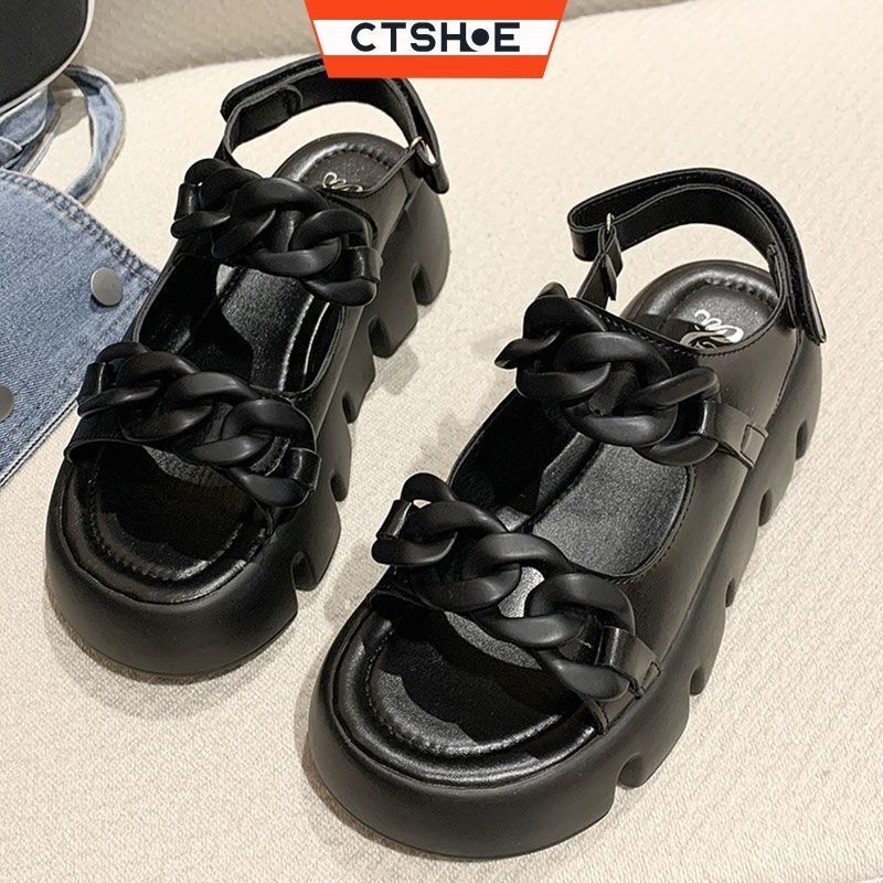 Sandal Karet Wanita // CTSHOE Sepatu Sandal Wanita Korea Premium Sendal Wanita Karet Jelly Wedges