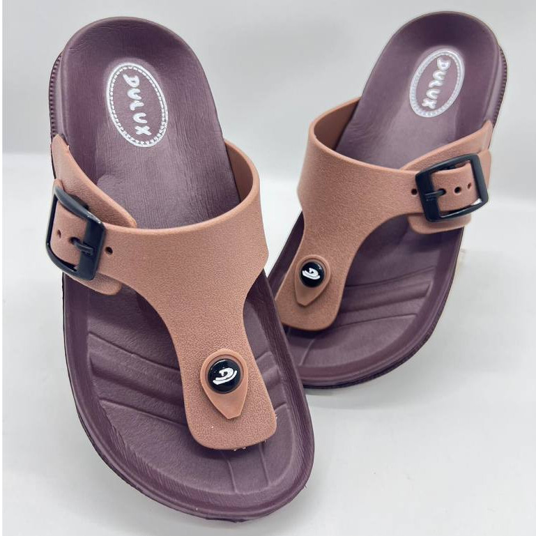 Sandal Karet Wanita // Dulux 213 Sandal Wanita Pria Kekinian / Sandal Jepit cewek Cowok Merek Dulux