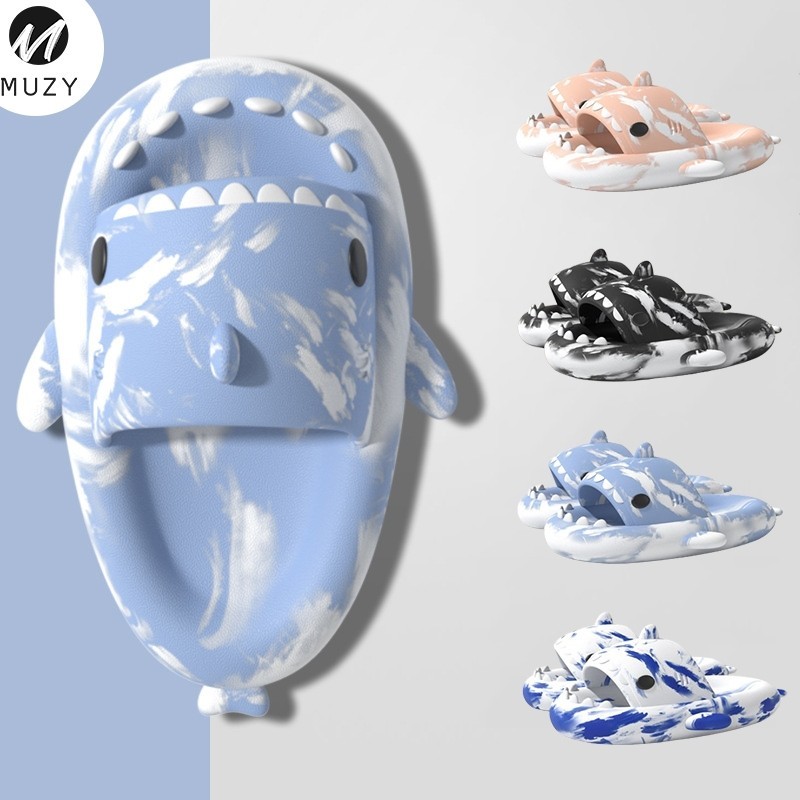 Sandal Hiu // Muzy Sandal Anak Hiu Nyaman Sandal Baby Shark Empuk Sendal Hiu Selop Anak Hingga
