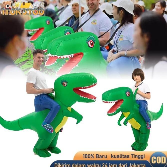 Kostum Dino Kostum Dinosaurus Anak Dan Dewasa Permainan Kostum