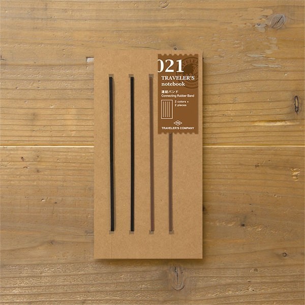

Midori Traveler'S Notebook Refill 021 : Connecting Rubber Bands