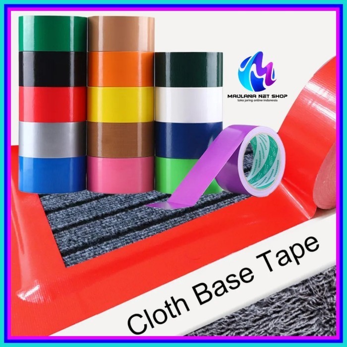 

Lakban Garis Lantai Lapangan Interlock Vinyl /Floor Marking Tape