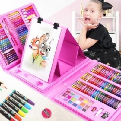 

Set Crayon 208 Krayon Mewarna Alat Menggambar Dan Mewarnai Anak