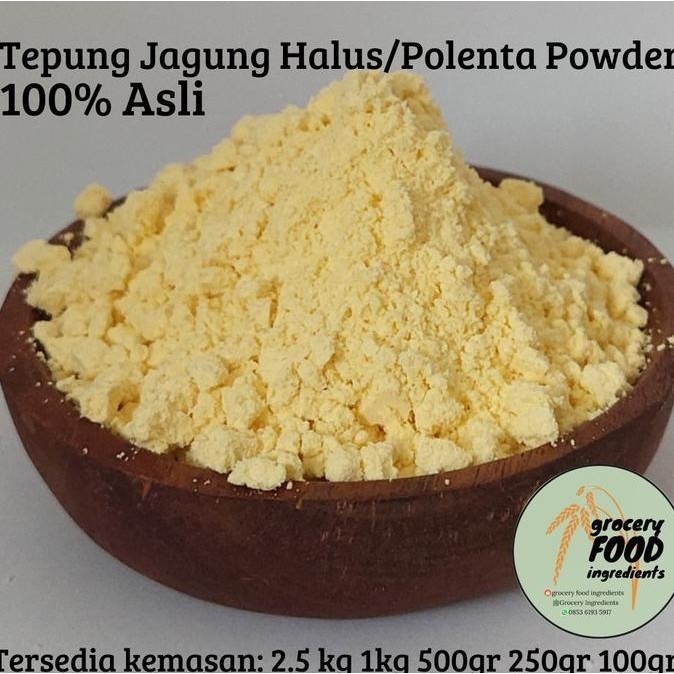 

Tepung jagung halus 1kg/ polenta powder