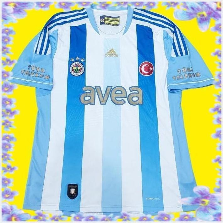 [jak] original 2011 - 12 fenerbahce away jersey baju bola asli