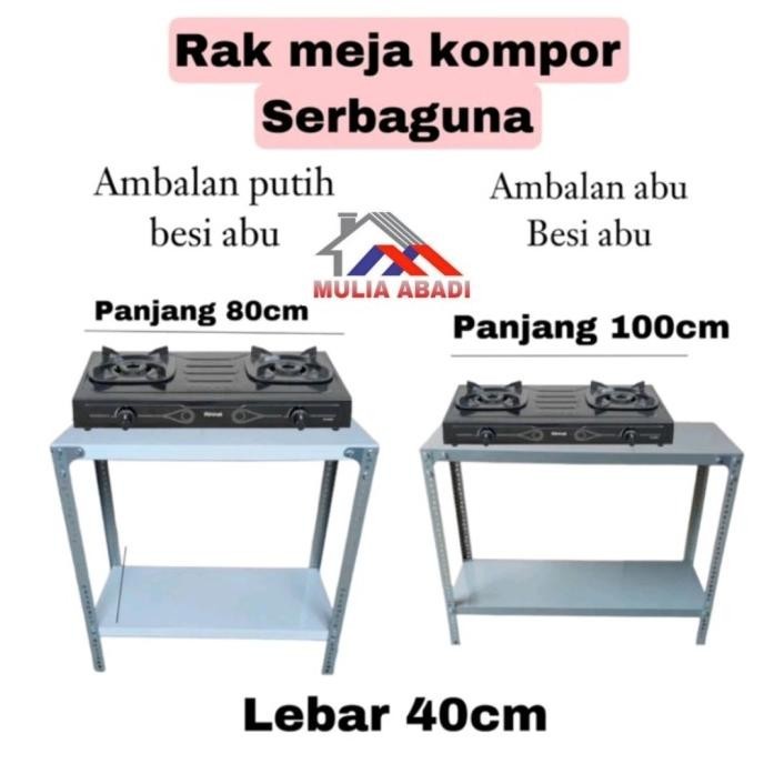 [Cod] Rak Besi 2 Susun Serbaguna / Rak Kompor 2Susun Rak Meja Kompor