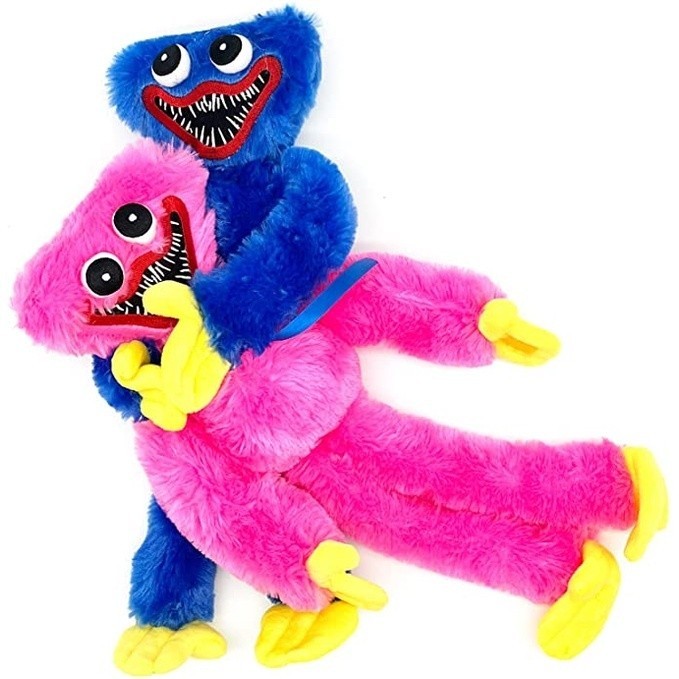 Boneka Bantal // Boneka Huggy Wuggy Mainan Anak Mewah Bahan Halus Ukuran 40 cm