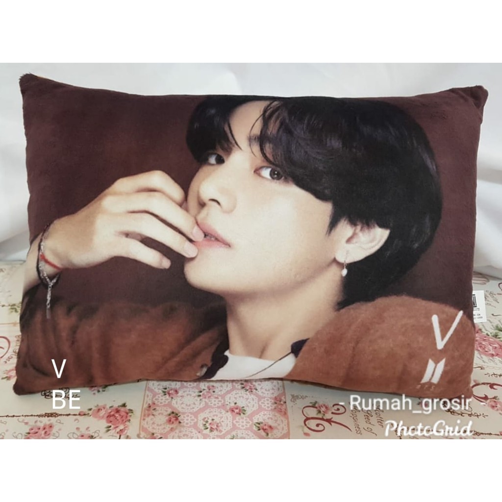 Boneka Bantal // Bantal Boneka SPM Persegi V Taehyung Tata BTS KPOP