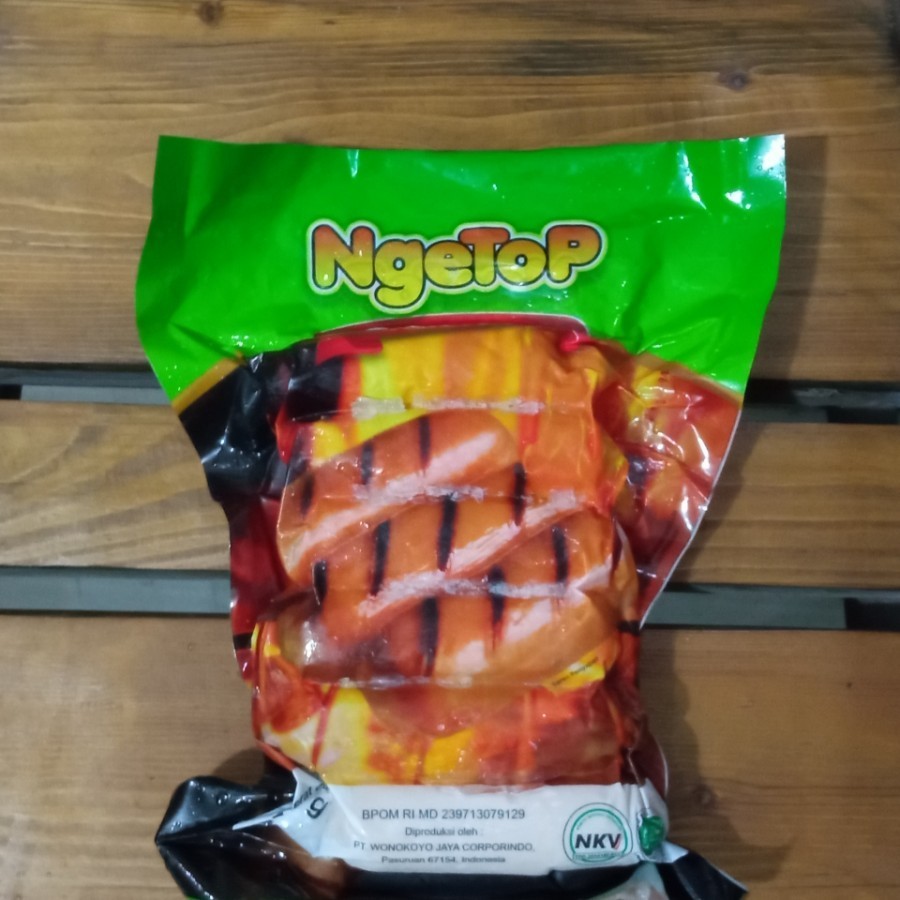

Ngetop Sosis Sapi Bakar mini 500gr isi 12