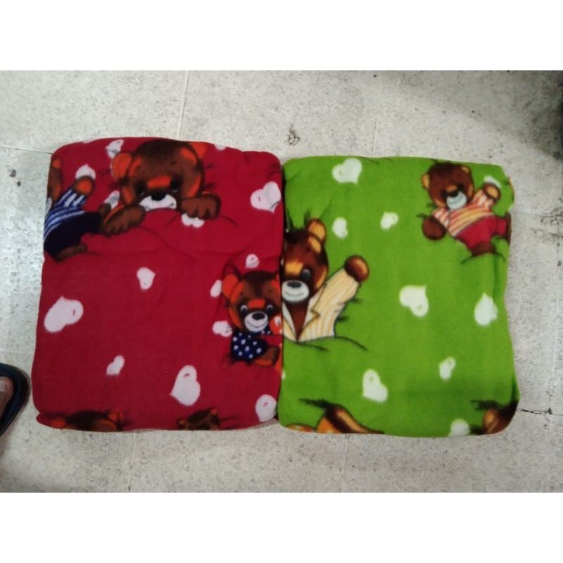 Boneka Bantal // Selimut Tebal KH boneka/Selimut Bulu KAHA motif Boneka