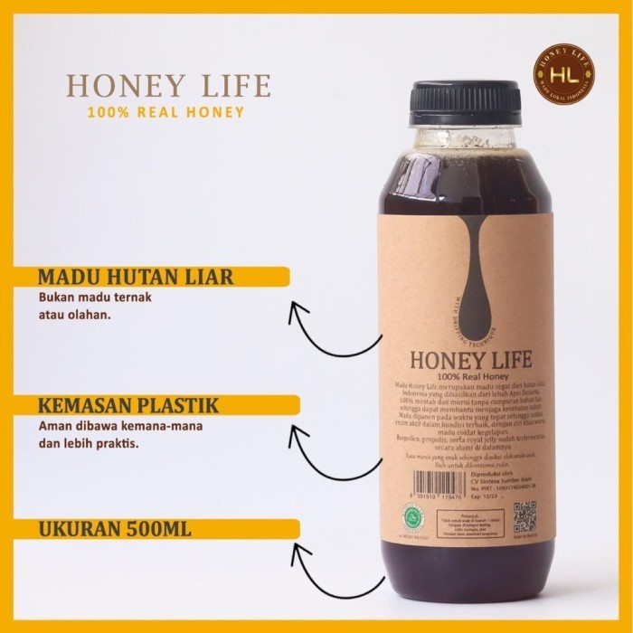 

Ready Madu Honey Life 500ml