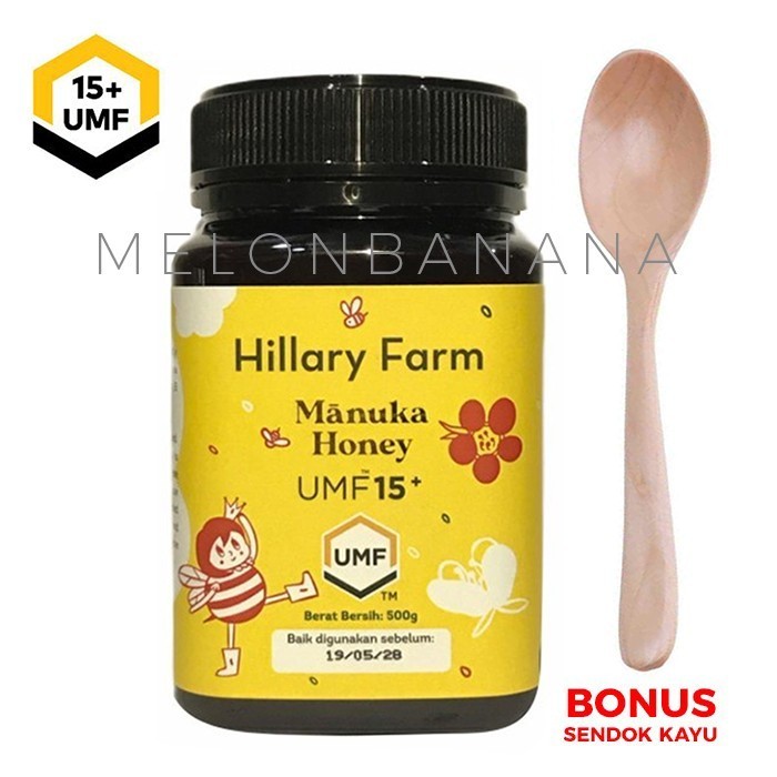 

Ready Hillary Farm Manuka Honey UMF 15+ New Zealand (MADU)