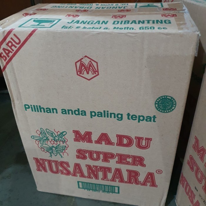 

Ready Madu Super Nusantara bee pollen & royal jelly 650ml khusus GROSIR