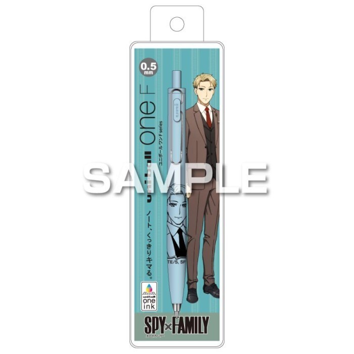 

Ready Uni UniBall One Feel Spy x Family 0.5mm Gel Ink Pen Limited Edition