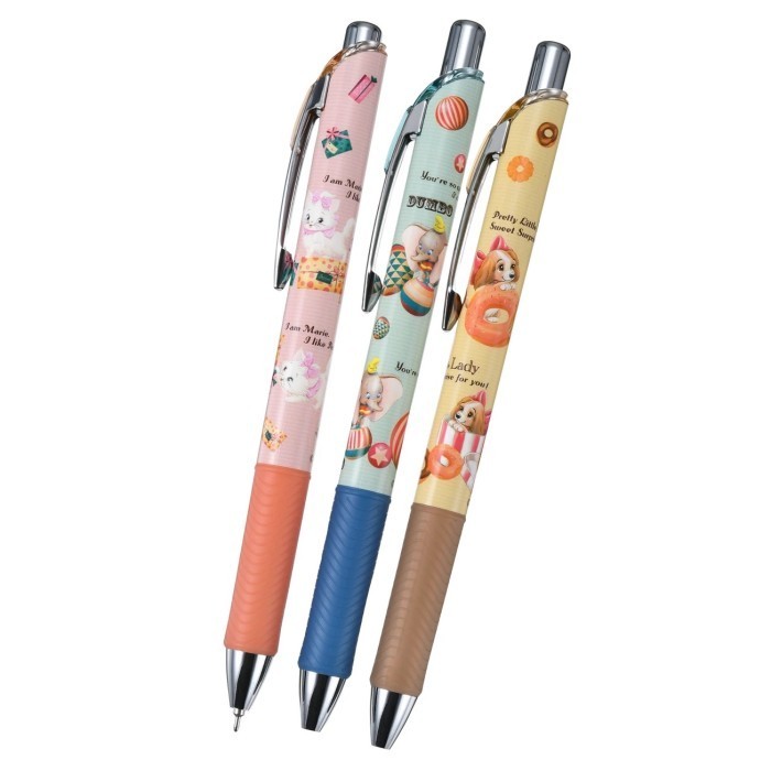 

Ready Pentel EnerGel Disney Marie Dumbo Lady 0.5 Gel Ink Pen Limited Edition