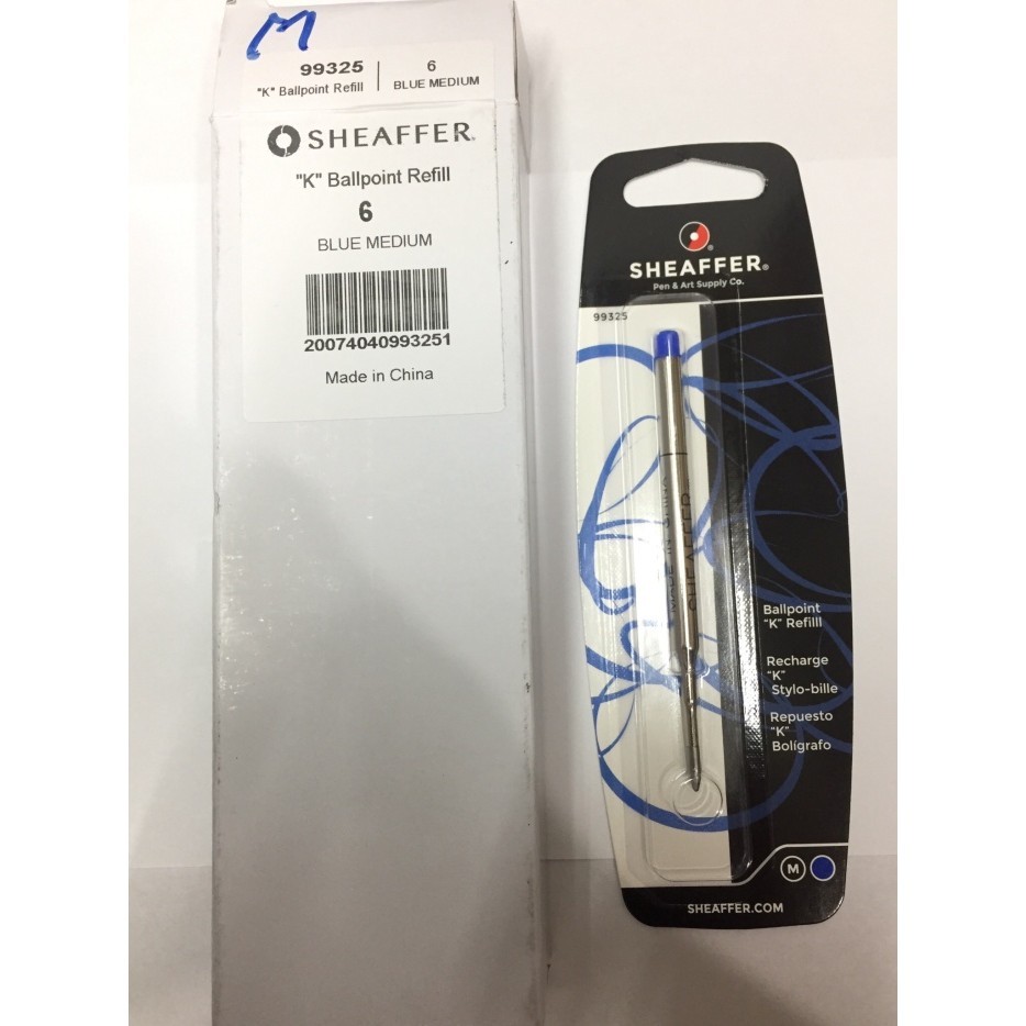 

Ready Isi Pulpen / Refill Pulpen Sheafer VFM Original Biru / Blue