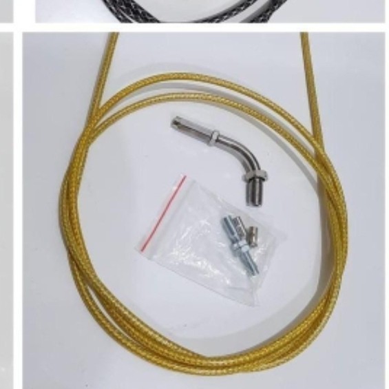Promo Kabel Gas Motor Variasi Serat 220Mm L Gas Domino Thailand