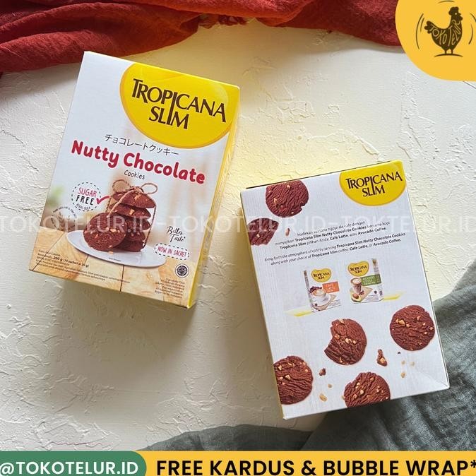 

TROPICANA SLIM - Cookies SUGAR FREE | Snack Diet Bebas Gula 100 kalori
