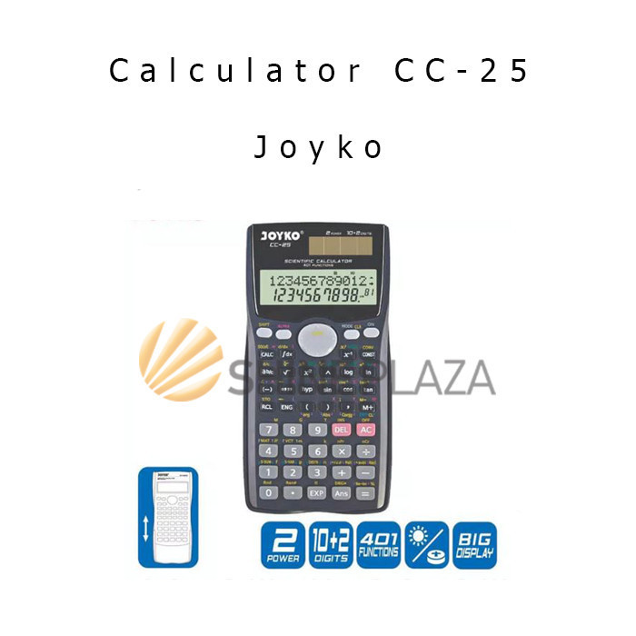 

Ready Calculator Scientific Joyko CC-25 - Kalkulator Joyko Scientific CC-25