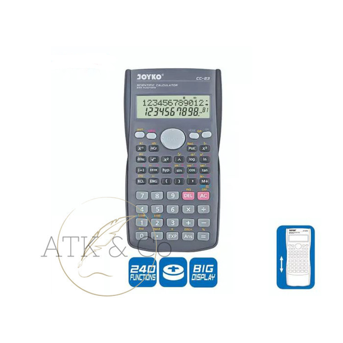

Ready Calculator Scientific Joyko CC-23 - Kalkulator Joyko Scientific CC-23