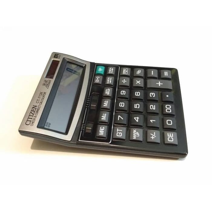 

Ready Kalkulator Citizen Ukuran Besar Pakai Batu Baterai AA Biasa Kantor