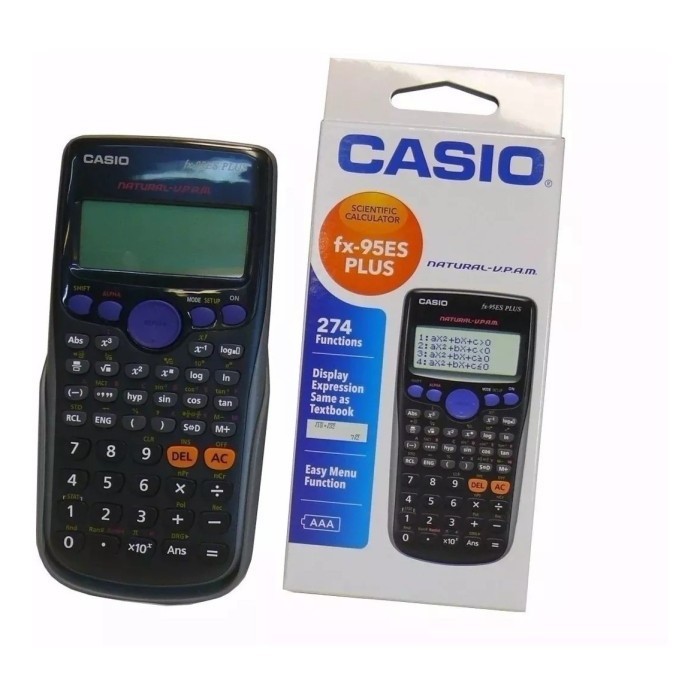 

Ready Casio Calculator Scientific FX 95 ES PLUS