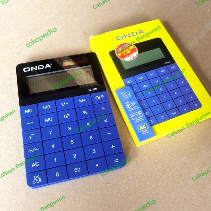 

Ready Calculator Kalkulator Onda Dagang Layar Besar Murah 12 bukan Citizen