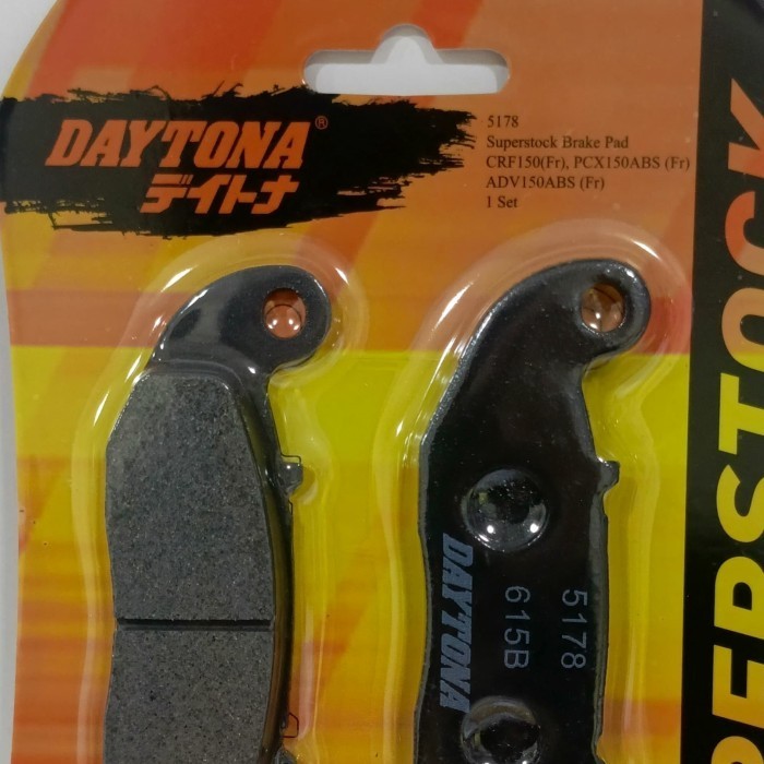 Kampas Rem Pcx150Abs,Adv150 Abs, Crf150- Kampas Rem Motor Daytona#5178