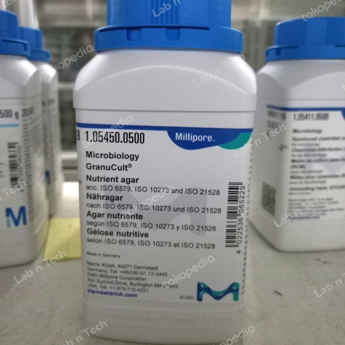 1.05450.0500 Nutrient Agar Media NA 500 g Merck