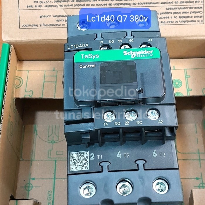 Schneider Lc1D40Aq7 380V/ Lc1D40 80A Kontaktor Schneider
