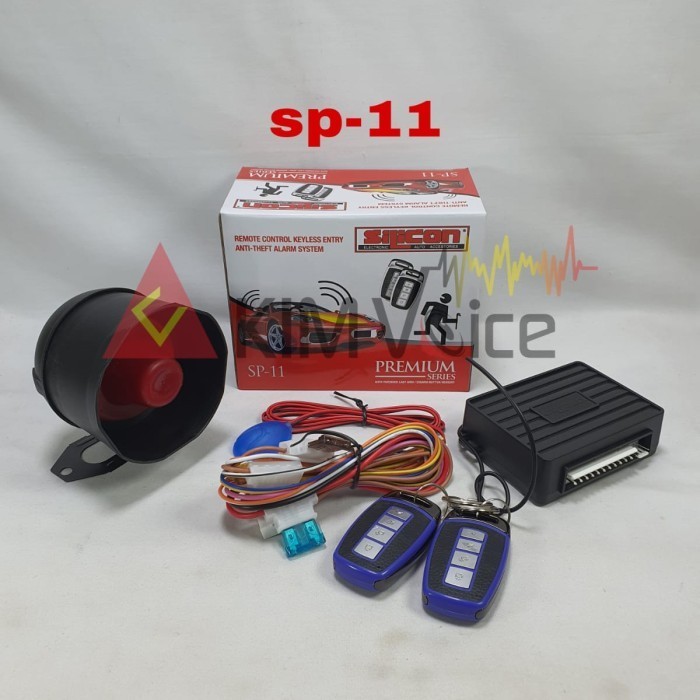 Alarm Silicon Premium Series Type Sp880 -Remote Mobil