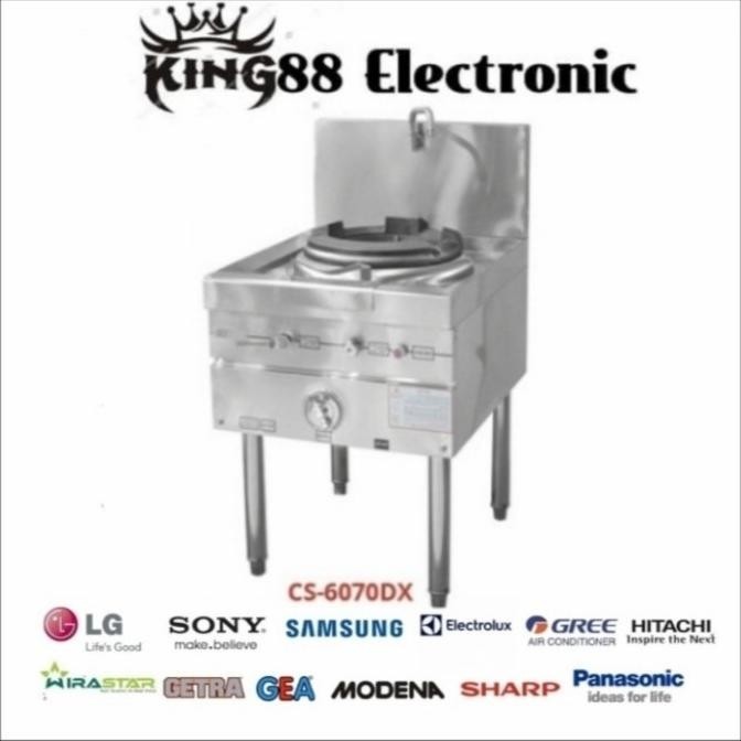 [New] Getra Cs-6070Dx Gas Kwali Range 1 Burner / Kompor Gas Kwali