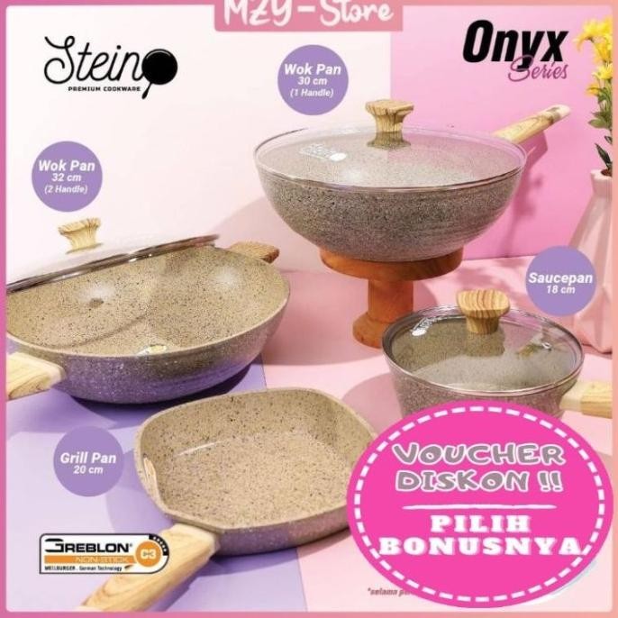 [Ready] Steincookware Paket Onyx Stein Steincookware Set Onyx Series Paket