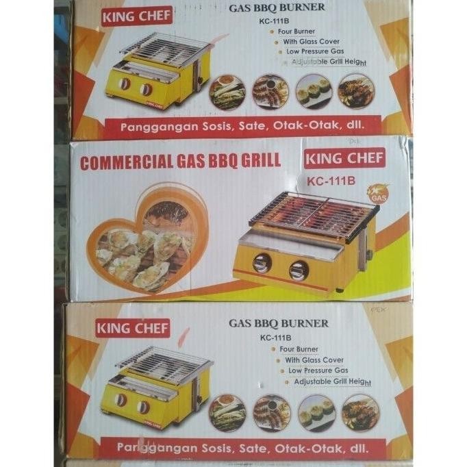 [New] King Chef Kc-111B Commercial Gas Bbq Grill 2 Burner