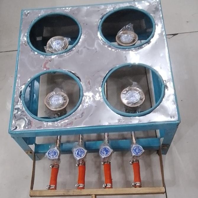 [Ready Stock] Kompor Gas 4 Tungku L Kompor Martabak L Serabi