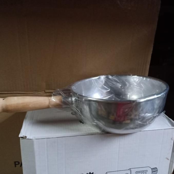 [Ready] Panci Susu Aluminium Gagang Ukuran 20Cm 1Lusin