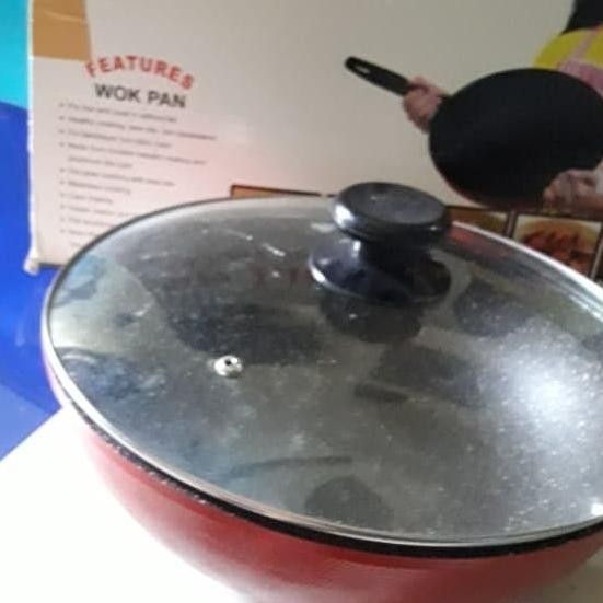 [Promo] Wok Pan O 30Cm Lrc Korea / Blitz Italy O 30Cm