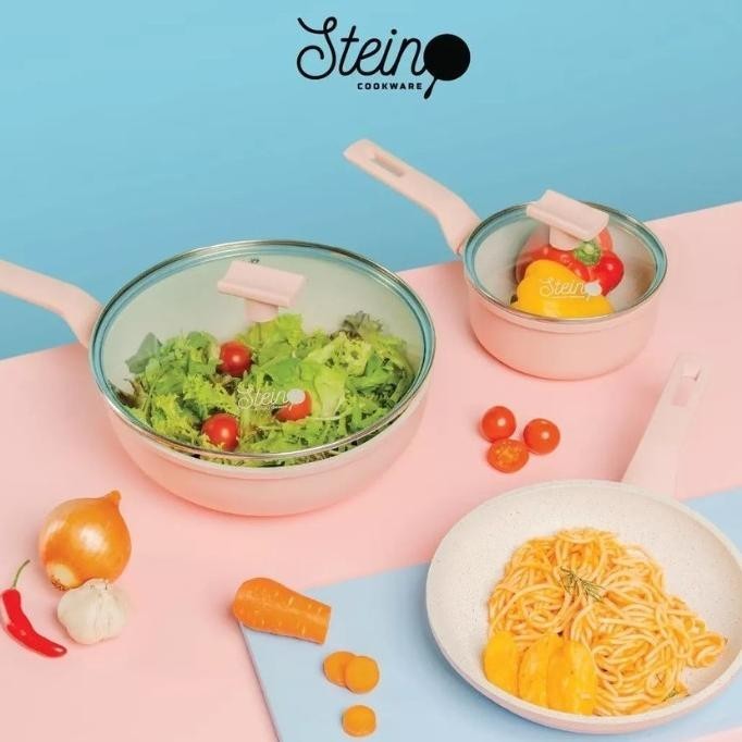[Promo] Barang Baru//Stock Baru Stain Cookware Set Panci Glowpan Paket Glow
